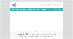 Desktop Screenshot of northparkchristianchurch.com